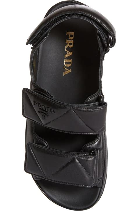 prada woven strap slide sandal|prada diagram platform sandal.